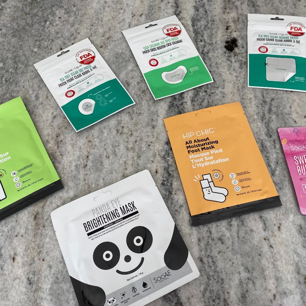 BRAND NEW 7 Assorted Skin Masks Rejuvenate Chemical Free See Pics All Included